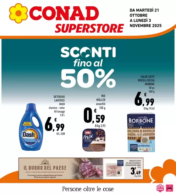 Sconti fino al 50%