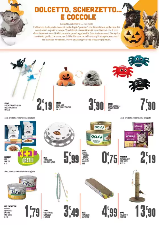 Offerte valide dal 14 ottobre al 4 novembre 2025