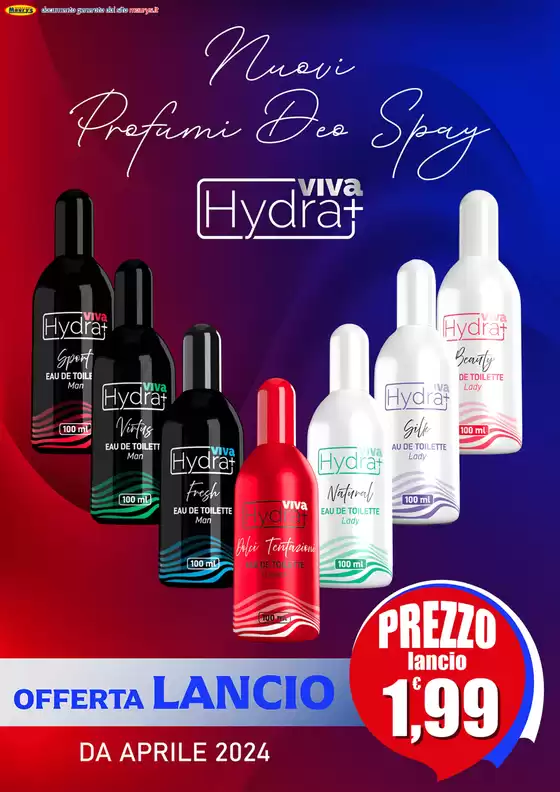 Volantino Maury's a Napoli | Hydra Viva Deo Spray | 2025-10-14T00:00:00.000Z - 2025-10-31T00:00:00.000Z