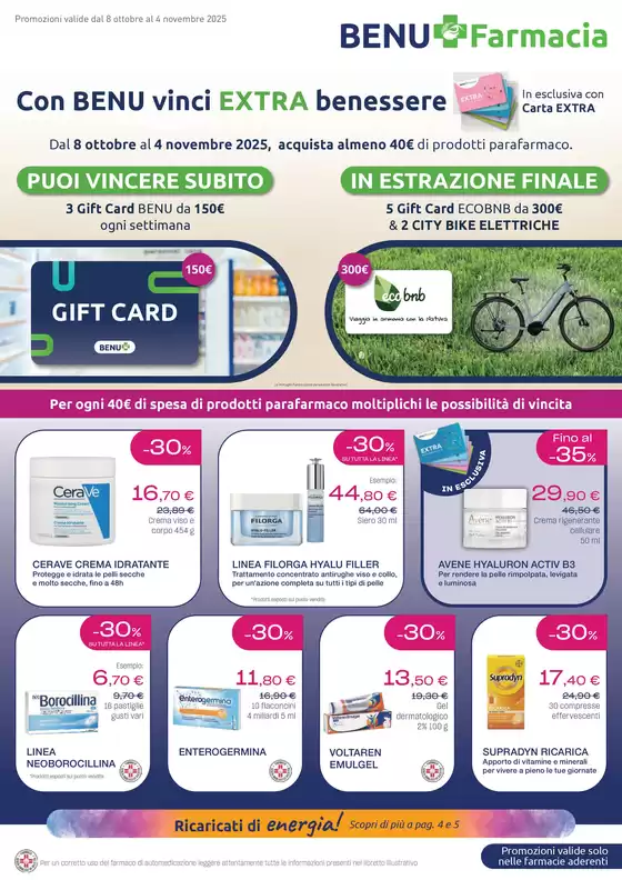 Con benu vinci extra benessere