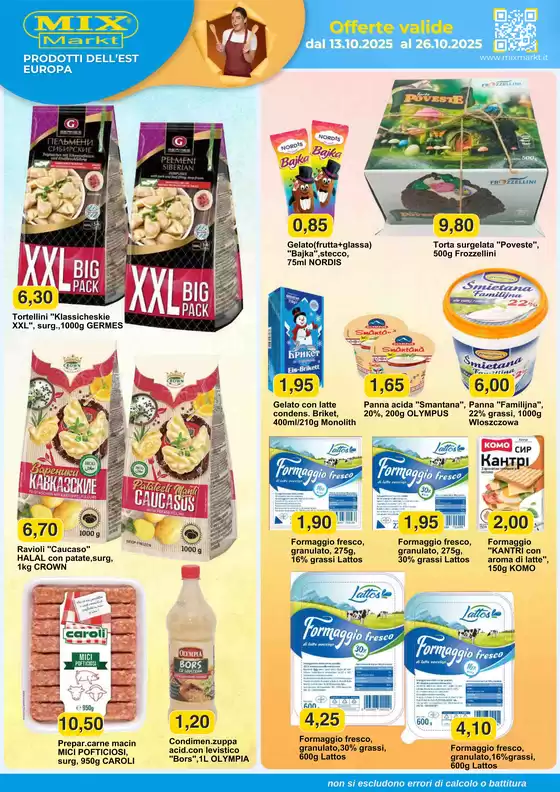 Volantino Mix Markt a Ventimiglia | Prodotti Dell'Est Europa  | 2025-10-14T00:00:00.000Z - 2025-10-26T00:00:00.000Z