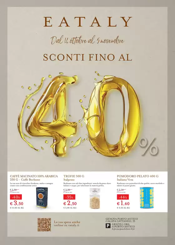 SCONTI FINO AL 40%
