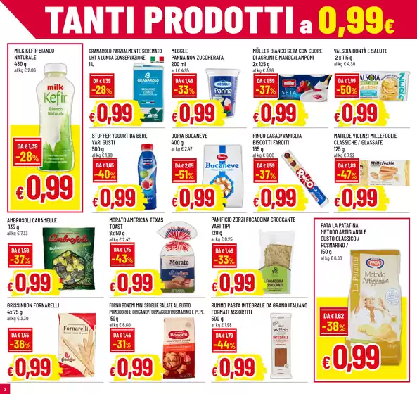 Tanti prodotti a 0.99€