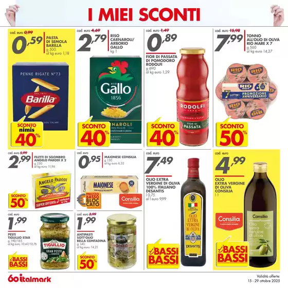 I miei sconti