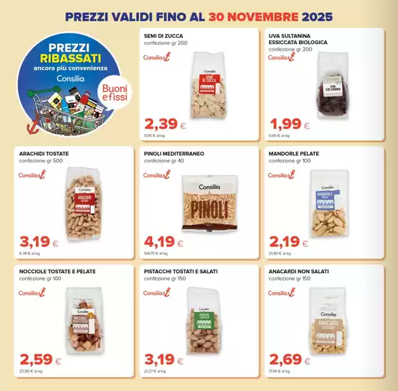 Prezzi ribassati