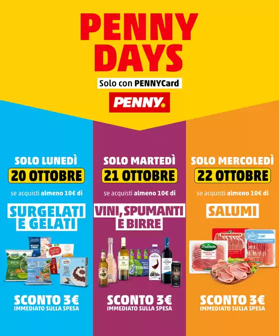 Volantino PENNY a Alghero | Penny Days | 2025-10-20T00:00:00.000Z - 2025-10-22T00:00:00.000Z