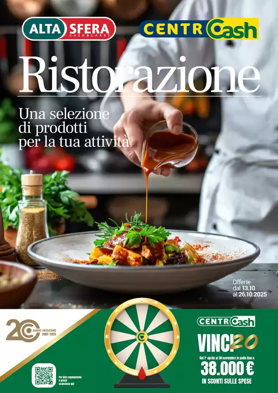 Volantino Centro Cash a Stienta | Ristorazione | 2025-10-15T00:00:00.000Z - 2025-10-26T00:00:00.000Z