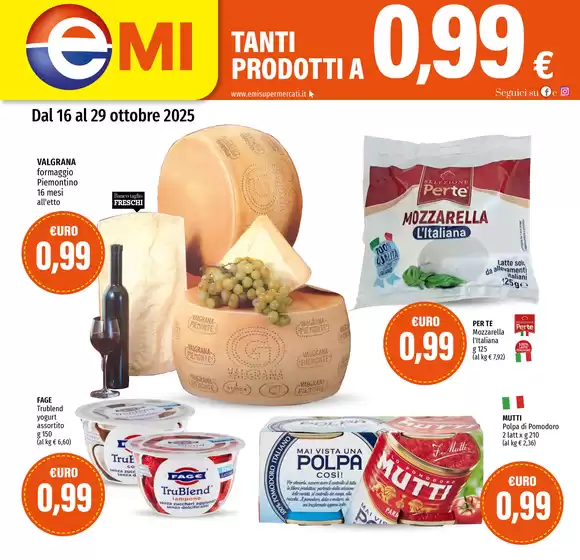 OFFERTISSIME fino al 29 ottobre