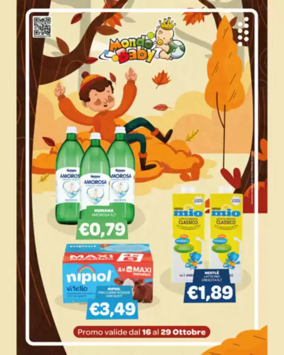 Volantino Mondo Baby a Carbonia | Promo valide dal 16 al 29 ottobre | 2025-10-16T00:00:00.000Z - 2025-10-29T00:00:00.000Z