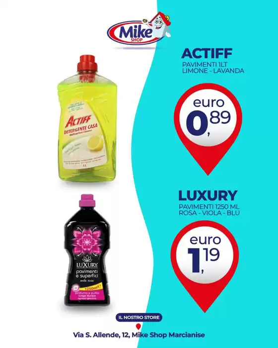 Volantino Mike Shop a Taviano | Offerte  | 2025-10-16T00:00:00.000Z - 2025-10-19T00:00:00.000Z