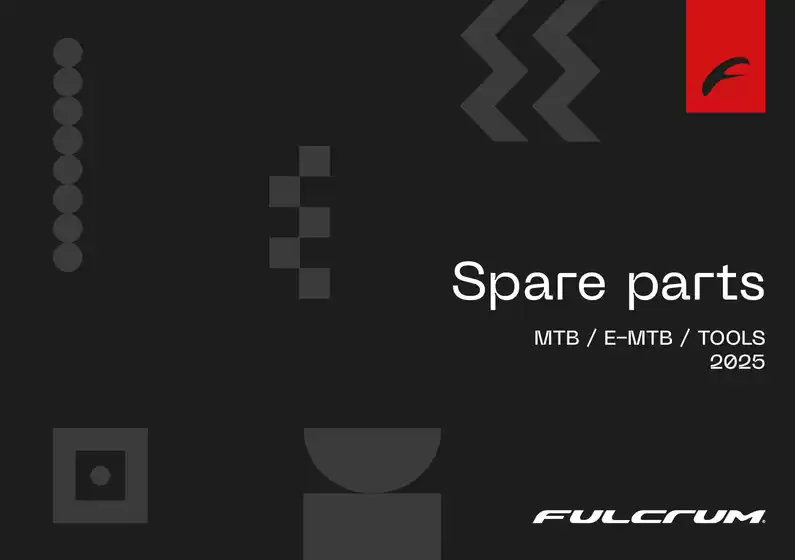 Volantino Fulcrum a Venezia | Catalogo Ricambi - Mtb / E-Mtb / Tools - 2025 | 2025-10-16T00:00:00.000Z - 2025-12-31T00:00:00.000Z