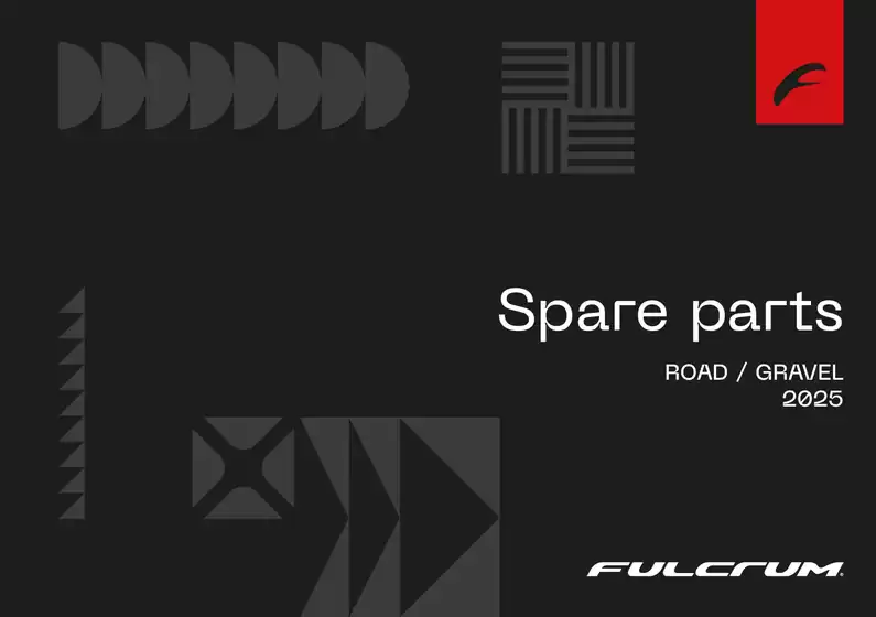 Volantino Fulcrum | Catalogo Ricambi - Road / Road DB / Gravel / E-Road - 2025 | 2025-10-16T00:00:00.000Z - 2025-12-31T00:00:00.000Z