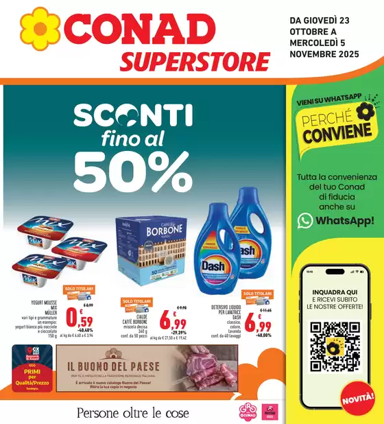 Sconti fino al 50%