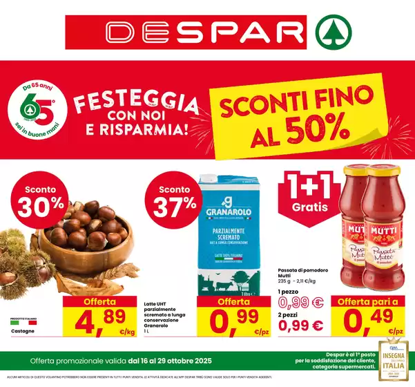 Sconti fino al 50%