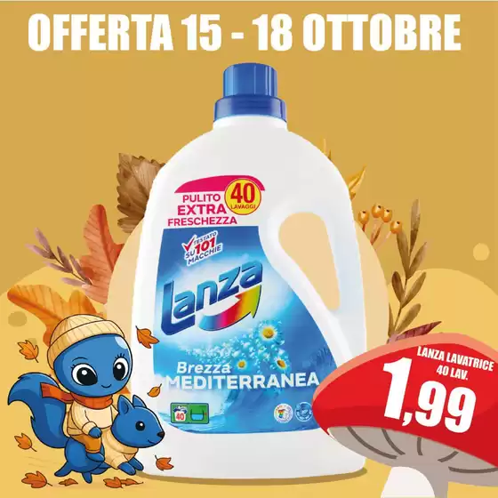Volantino Pianeta Risparmio a Livorno | Offerta dal 15 - 18 ottobre | 2025-10-16T00:00:00.000Z - 2025-10-18T00:00:00.000Z