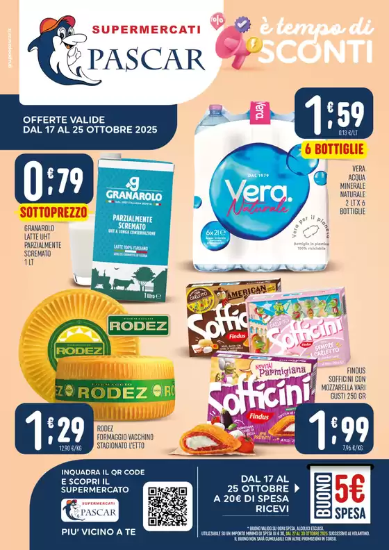 Volantino Pascar | E tempo di sconti  | 2025-10-17T00:00:00.000Z - 2025-10-25T00:00:00.000Z