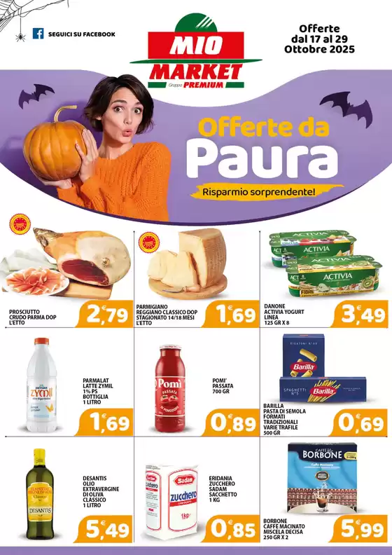 Volantino Mio Market | Offerte da paura | 2025-10-17T00:00:00.000Z - 2025-10-29T00:00:00.000Z