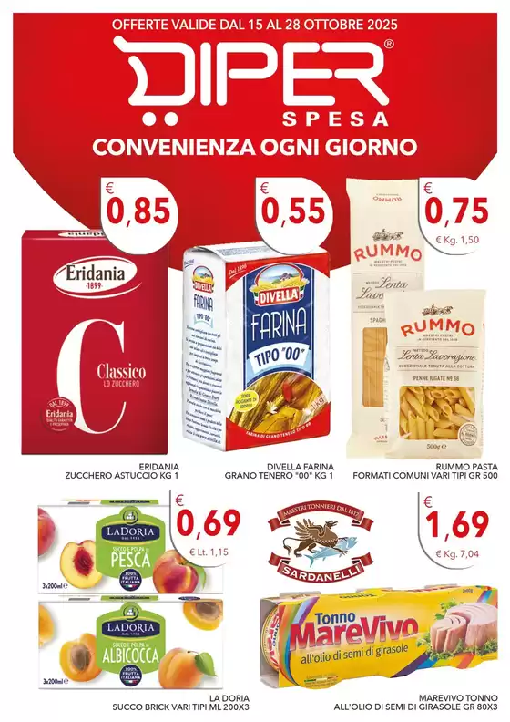 Volantino Diper Spesa a Terlizzi | Convenienza ogni giorno | 2025-10-16T00:00:00.000Z - 2025-10-28T00:00:00.000Z