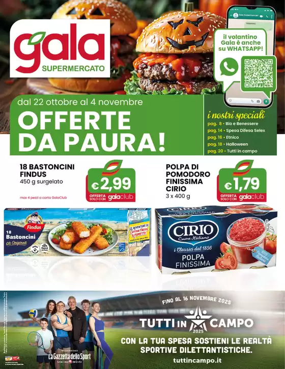 Volantino Gala a Vezza d'Alba | Offerte da paura! | 2025-10-22T00:00:00.000Z - 2025-11-04T00:00:00.000Z