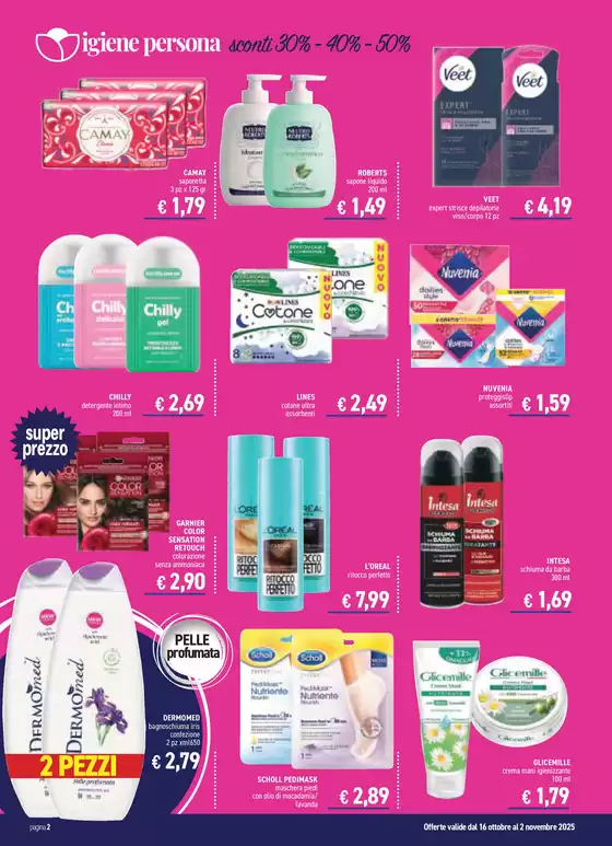 SCONTI IMPERDIBILI -30% -40% -50%