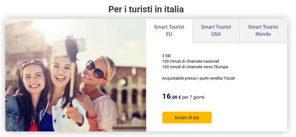 Volantino Tiscali Casa a Napoli | Per i turisti in italia  | 2025-10-17T00:00:00.000Z - 2025-10-24T00:00:00.000Z