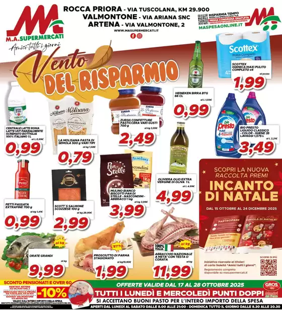 Volantino MA Supermercati | Vento del risparmio | 2025-10-17T00:00:00.000Z - 2025-10-28T00:00:00.000Z