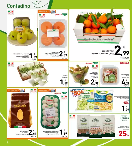 SUPERMARCHE FINO AL 50%