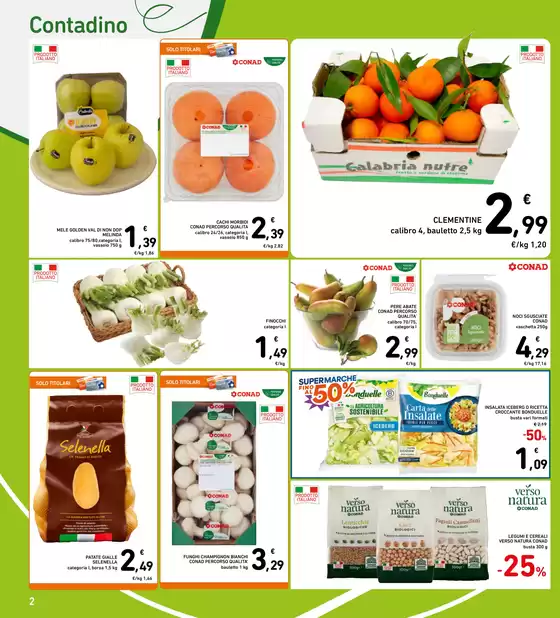 SUPERMARCHE FINO AL 50%