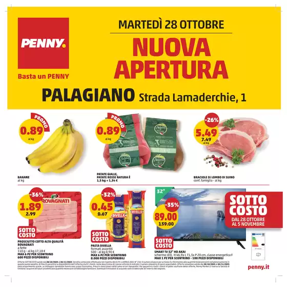 Volantino PENNY a Vezza d'Alba | Nuova apertura | 2025-10-28T00:00:00.000Z - 2025-11-05T00:00:00.000Z