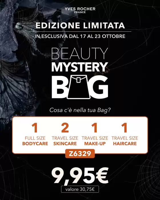 Volantino Yves Rocher a Alessandria | MYSTERY BAG | 2025-10-17T00:00:00.000Z - 2025-10-23T00:00:00.000Z