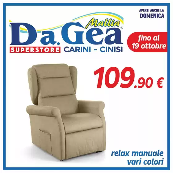 Volantino DA.GEA Superstore | Fino al 19 ottobre | 2025-10-17T00:00:00.000Z - 2025-10-19T00:00:00.000Z