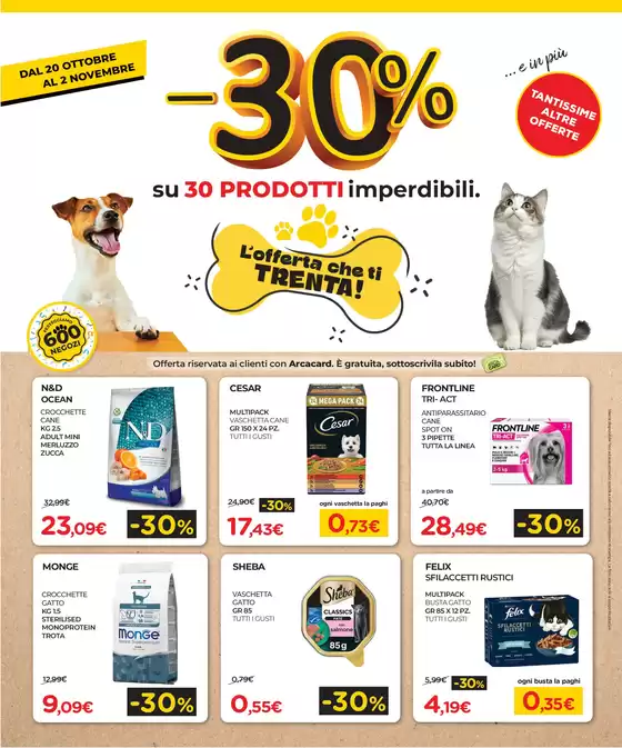 -30% su 30 prodotti imperdibili!