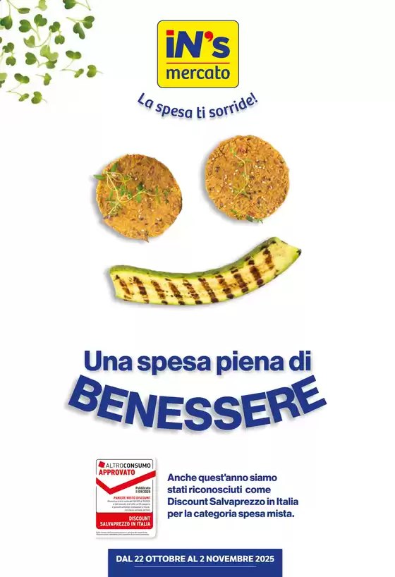 Volantino IN'S a Bressanone | Una spesa piena di benessere | 2025-10-22T00:00:00.000Z - 2025-11-02T00:00:00.000Z