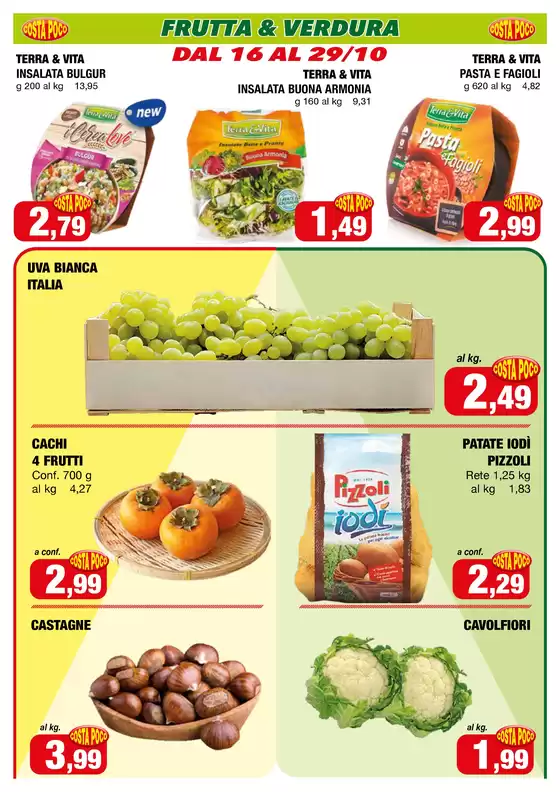 Offerte valide dal 16/10 al 29/10
