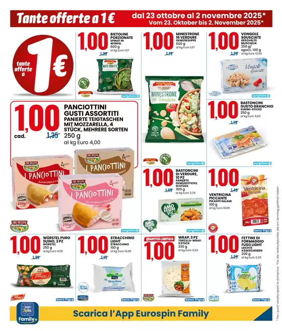 TANTE OFFERTE A 1 EURO