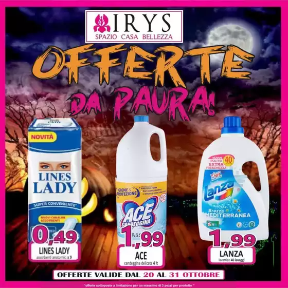 Volantino Irys | Offerte da paura! | 2025-10-20T00:00:00.000Z - 2025-10-31T00:00:00.000Z