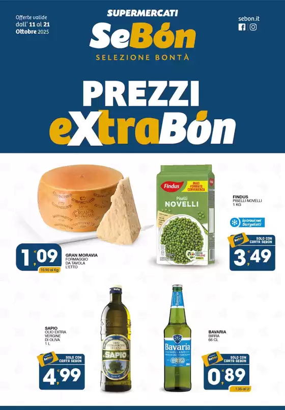 Volantino SeBón | Prezzi extrabon | 2025-10-20T00:00:00.000Z - 2025-10-21T00:00:00.000Z