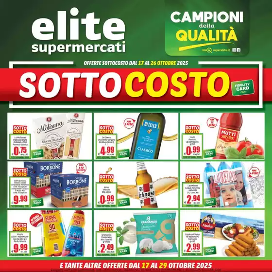 Volantino Elite a Jesolo | Sottocosto | 2025-10-20T00:00:00.000Z - 2025-10-29T00:00:00.000Z
