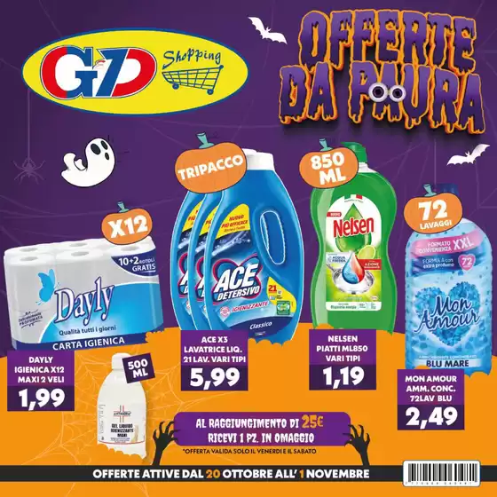 Volantino GeD SHOPPING a Pistoia | Offerte da paura | 2025-10-20T00:00:00.000Z - 2025-11-01T00:00:00.000Z