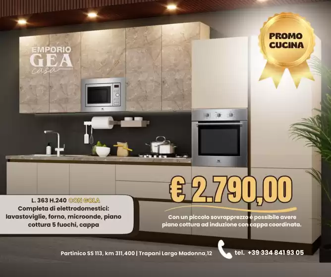 Volantino Emporio GEA a Pistoia | Promo cucina | 2025-10-20T00:00:00.000Z - 2025-10-31T00:00:00.000Z