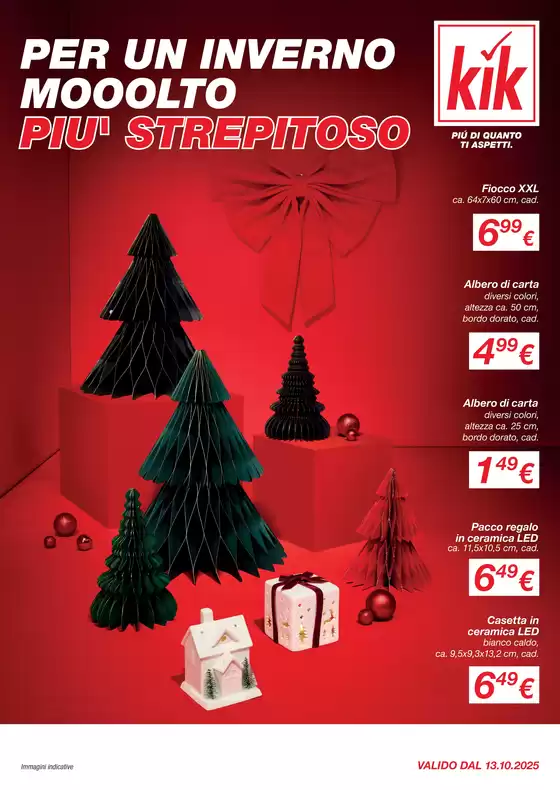 Volantino KiK | Per un inverno mooolto piu strepitoso | 2025-10-20T00:00:00.000Z - 2025-11-10T00:00:00.000Z