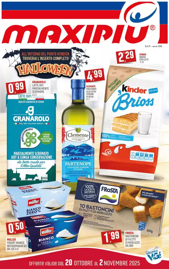 Volantino Maxipiù | Offerte | 2025-10-20T00:00:00.000Z - 2025-11-02T00:00:00.000Z