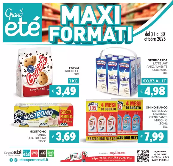 Volantino Etè a Ginosa | MAXI FORMATI | 2025-10-21T00:00:00.000Z - 2025-10-30T00:00:00.000Z