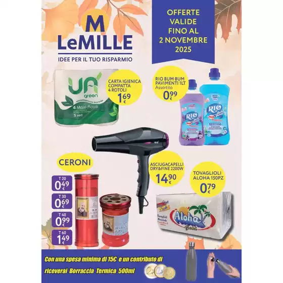 Volantino Le Mille | Offerte  | 2025-10-20T00:00:00.000Z - 2025-11-02T00:00:00.000Z