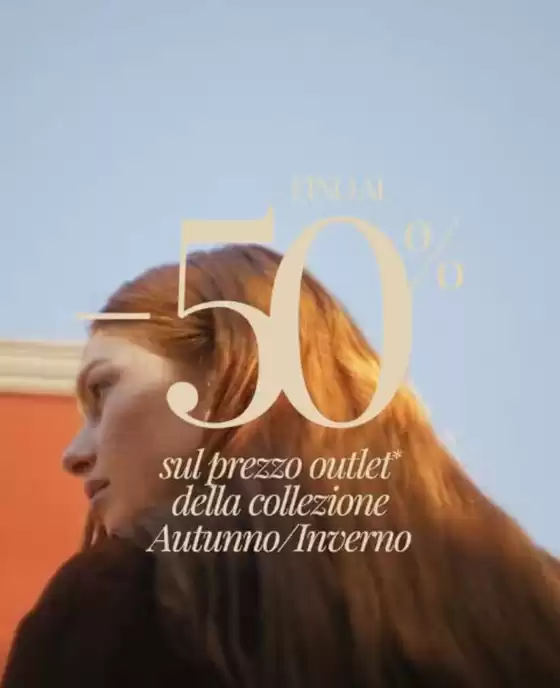 Volantino Palmanova Outlet Village | Fino al -50% | 2025-10-20T00:00:00.000Z - 2026-03-22T00:00:00.000Z