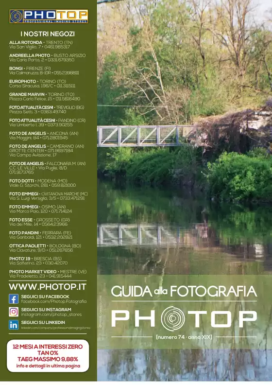 Volantino Photop a Santa Margherita Ligure | Guida alla Fotografia | 2025-10-20T00:00:00.000Z - 2025-11-30T00:00:00.000Z