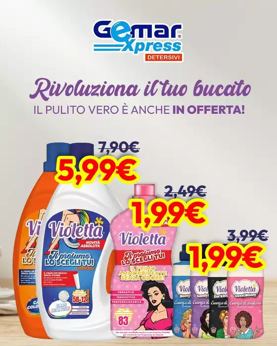 Volantino Gemar Detersivi a Bari | Offerte | 2025-10-20T00:00:00.000Z - 2025-10-31T00:00:00.000Z