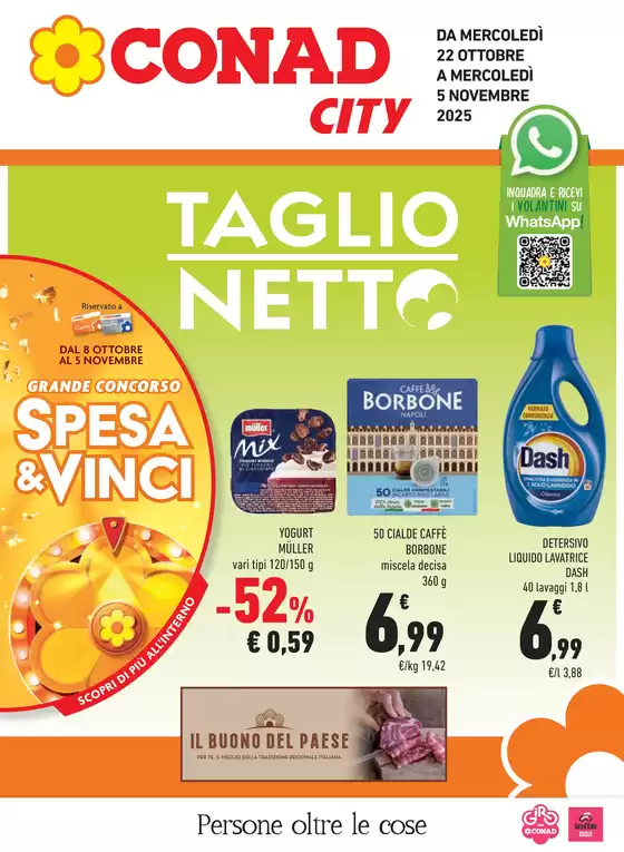 Volantino Conad City a Chivasso | Sconti fino al 50% | 2025-10-22T00:00:00.000Z - 2025-11-05T00:00:00.000Z