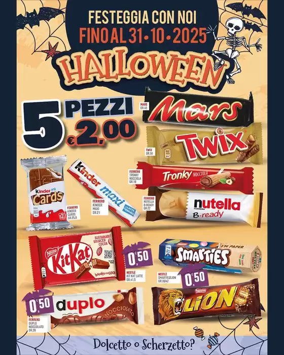 Volantino Amato Point | Halloween | 2025-10-21T00:00:00.000Z - 2025-10-31T00:00:00.000Z