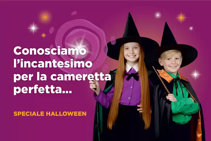 Volantino Mondo Camerette  a Fano | Speciale halloween | 2025-10-21T00:00:00.000Z - 2025-10-31T00:00:00.000Z